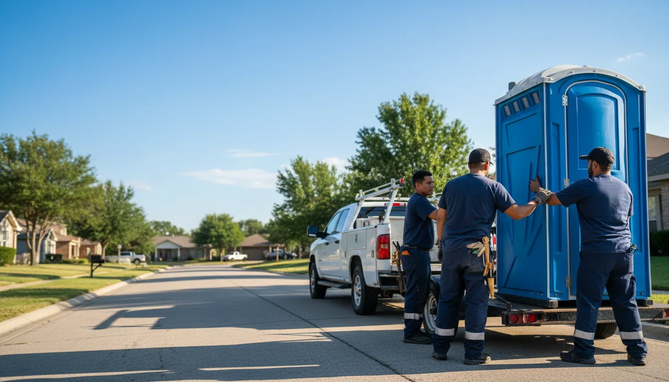 Portable Toilet Rental in Dime Box, TX near me